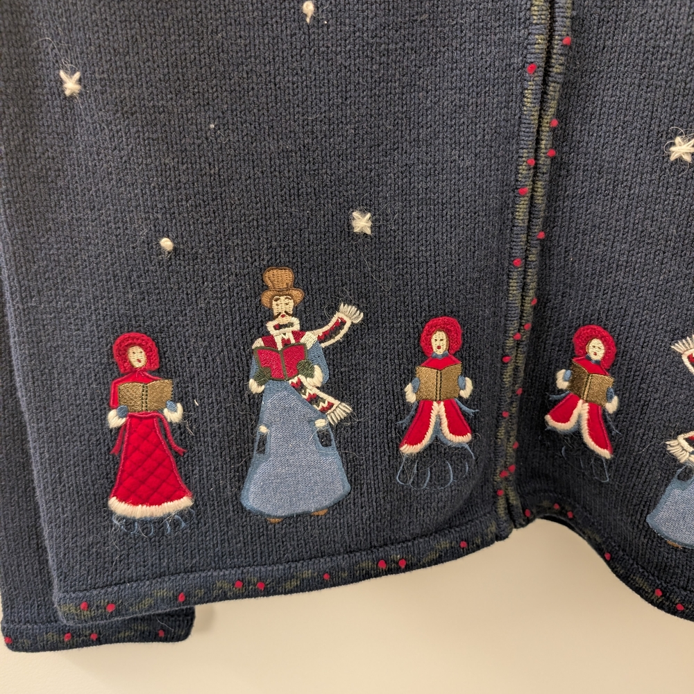 Northern Reflections Hand Embroidered Cardigan Choir Size Medium